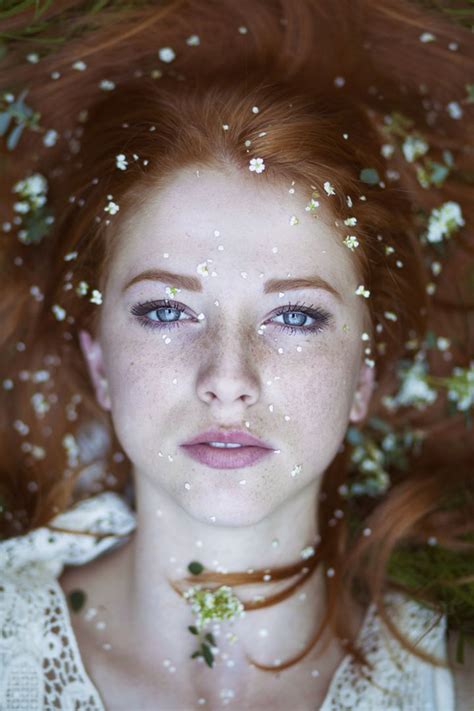 teen redhead|Striking Portraits of Gorgeously Freckled Redheads by Maja Topcagic